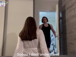 Изменила соседу пока муж в другой комнате