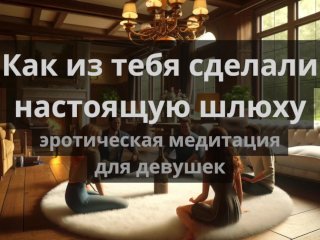 Эротическая медитация для девушек "Как тебя сделали настоящей шлюхой"