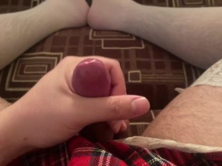 Стимулятор уретры. Интенсивный дрочка и незабываемые ощущения, и столько спермы, трусики не