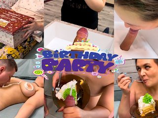 Торт на день рождения с необычным кремом