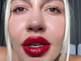 Драгоценный отсчёт уста и слюна JOI от вашей принцессы Lynette Phoenix