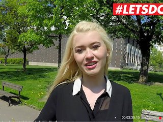 LETSDOEIT - Польская татуированная тинка туристка обманута в секс чешским парнем