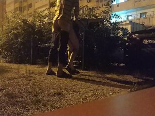 Трахнута раком во дворе