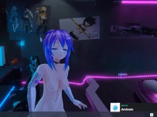 Project Melody - сиськи и киска. VR СЕКС. Будущая сексуальная девушка для мастурбации