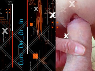 ЗАМЕДЛЕННОЕ ДВИЖЕНИЕ. Крупный план. Сперма капает с киски