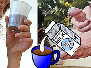 ЧУТЬ НЕ ПОЙМАЛИ СОСЕДА ПО КОМНАТЕ Пьёт КОФЕ со СПЕРМОЙ ИГРА НА ВКУС - Sheila Moore