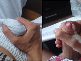 Расслабление после работы, грязные разговоры, стоны, камшот