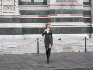 Горячая шлюшка JoPlum приветствует вас во Флоренции